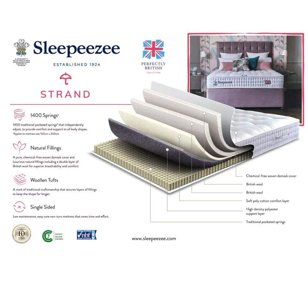 Sleepeezee Strand 1400 Divan